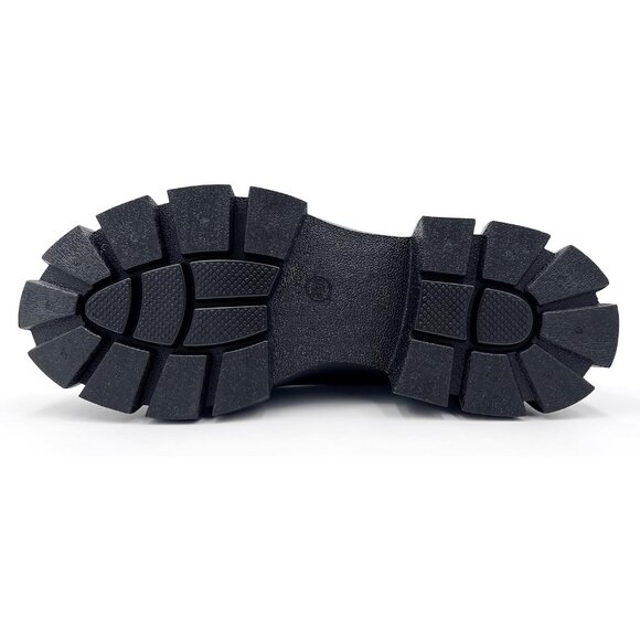 Durable Black Rubber Ankle Chelsea Rain Boots - Waterproof & Non-Slip - Picture 5 of 7